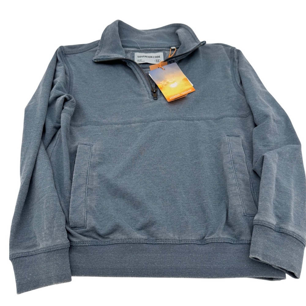 Sovereign Code Pullover Sweatshirt Quarter Zip‎ Comfort Top Kids Size S